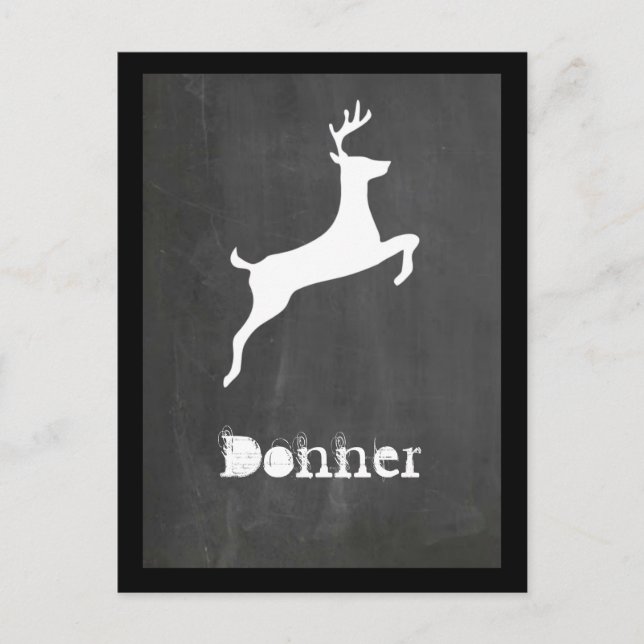 Postal Festiva Donner (Anverso)