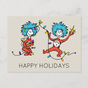 Postal Festiva Dr. Seuss   Grinch   Cosa Uno Cosa Dos Bailando