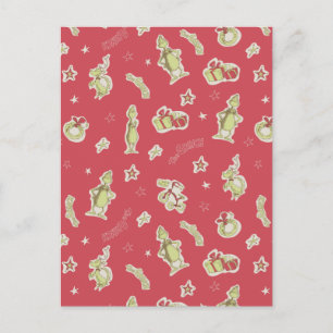 Postal Festiva Dr. Seuss   Grinch   Gato clásico con sombrero
