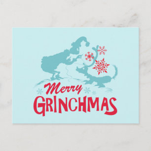 Postal Festiva Dr. Seuss   Grinch - Merry Grinchmas