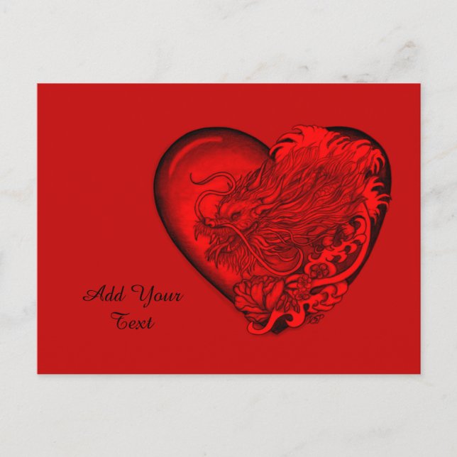 Postal Festiva Dragon Heart (Anverso)