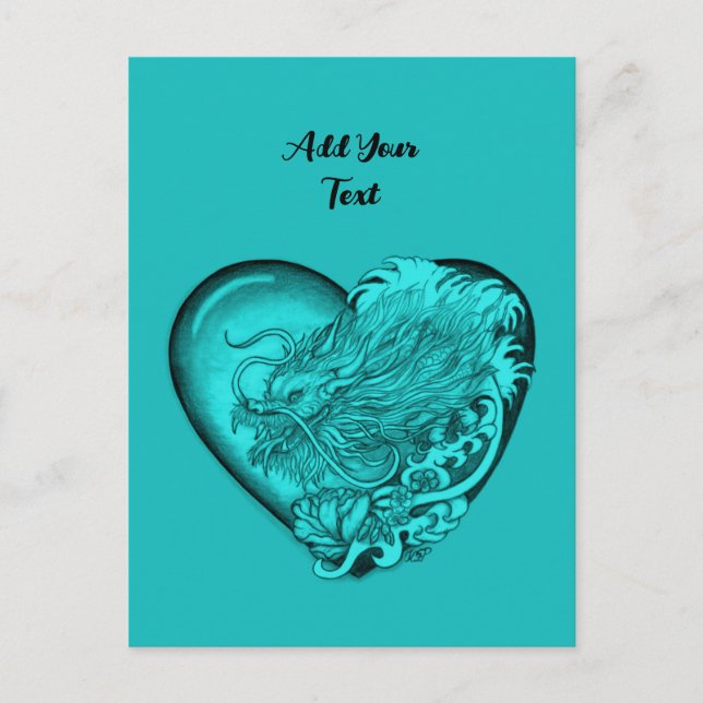 Postal Festiva Dragon Heart (Anverso)