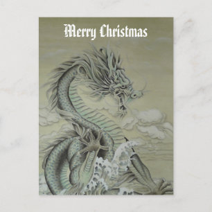 Postal Festiva Dragón marino