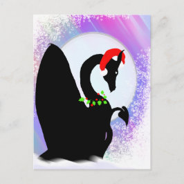 Postal Festiva Dragon Moon Holiday (Niebla colorida)