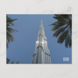 Postal Festiva Dubái Emiratos Árabes Unidos Burj Khalifa