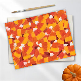 Postal Festiva Dulce Maíz de Halloween