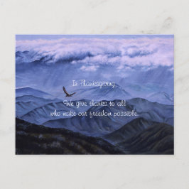 Postal Festiva Eagle en vuelo, Memorial Day para la
