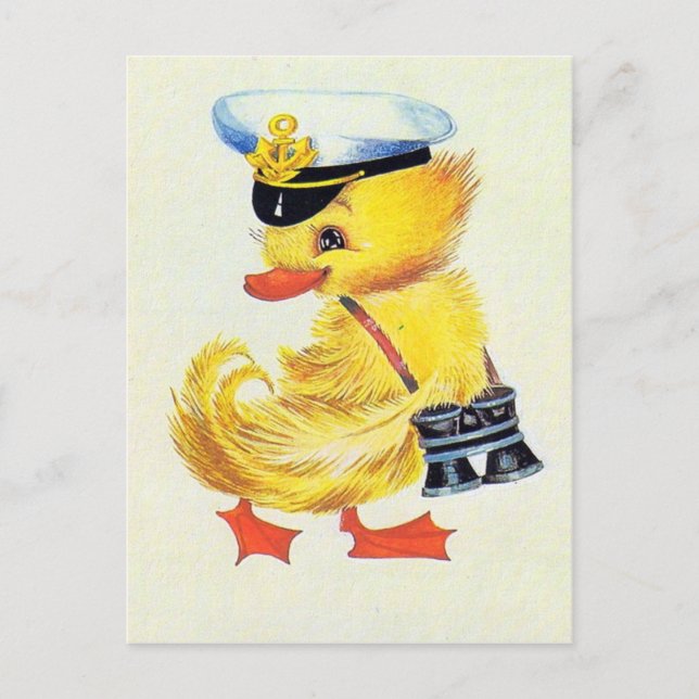 Postal Festiva Easter Duck (Anverso)