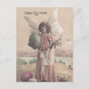 Postal Festiva Easter Egg Hunt Angel Hiding Party Invitations PCs