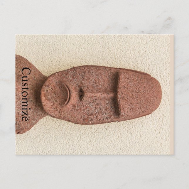 Postal Festiva Easter Island Moai Head Thunder_Cove (Anverso)