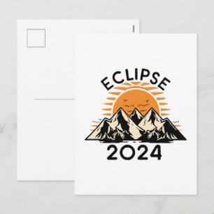 Postal Festiva Eclipse Solar Total 2024