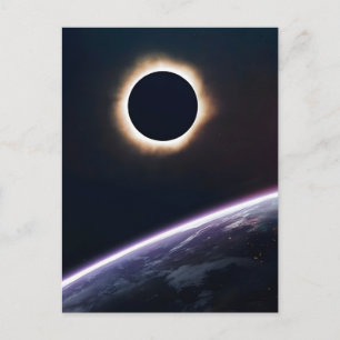 Postal Festiva eclipse solar total de 2026 groenlandia 