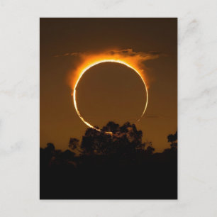 Postal Festiva eclipse total solar de 2026 en Groenlandia