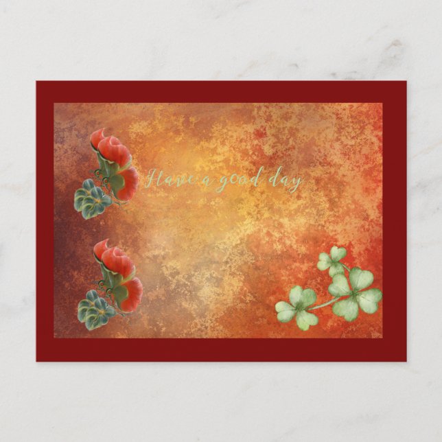 Postal Festiva Económico (Anverso)