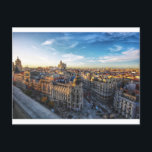 Postal Festiva Edificio Metropoli, Gran vía - Madrid, Spain<br><div class="desc">Un hermoso regalo sobre la historia del edificio Metropoli de Madrid.</div>