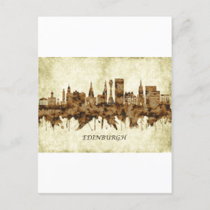 Postal Festiva Edinburgh Escocia
