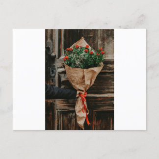 Postal Festiva Een bloemetje