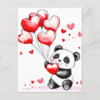 El amor en globo en Panda en el aire