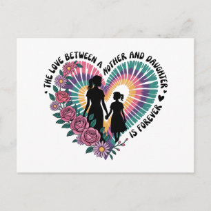 Postal Festiva El amor entre una madre y una hija es para siempre