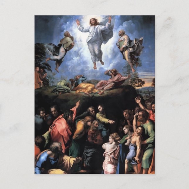 Postal Festiva El arte de la transfiguración (Anverso)