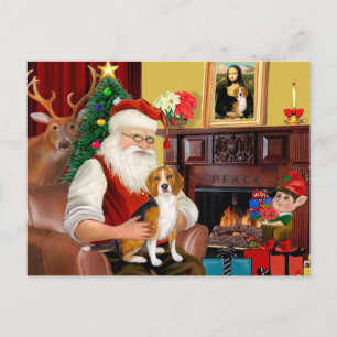 Postal Festiva El Beagle de Santa (#7)