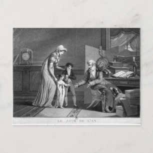 Postal Festiva El día de Año Nuevo, 1807