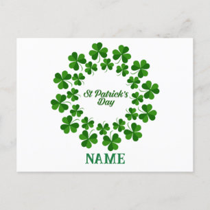 Postal Festiva El Día de San Patricio fue Thunder_Cove