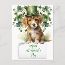 El día de San Patricio, un títere irlandés