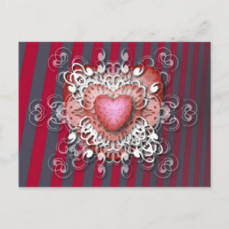 Postal Festiva El día de San Valentín