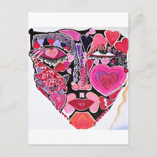 Postal Festiva El día de San Valentín (Anverso)