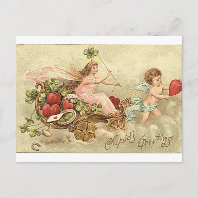 Postal Festiva El día de San Valentín (Anverso)