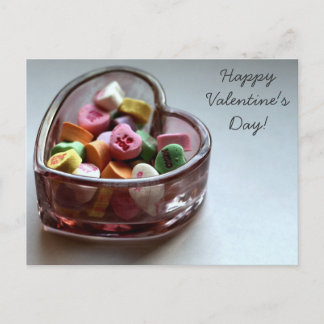 Postal Festiva El día de San Valentín Candies
