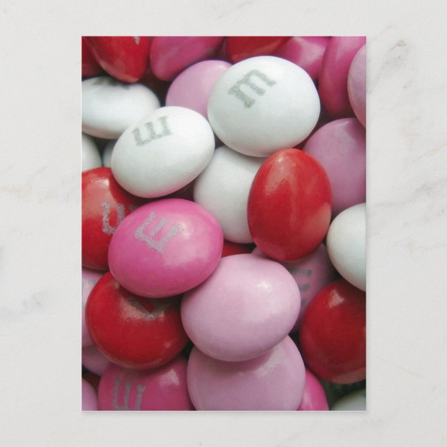 Postal Festiva El dulce de San Valentín (Anverso)