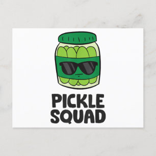 Postal Festiva El equipo de Pickle Lover se escuadra divertida