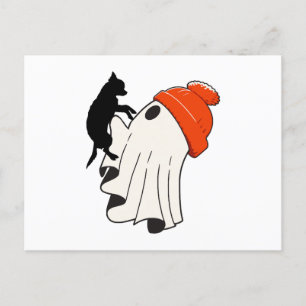 Postal Festiva El fantasma chihuahua Lover