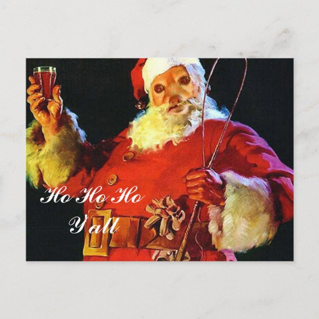 Postal Festiva El Fox es otro Santa, Ho Ho Ho (Anverso)
