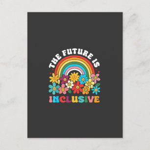 Postal Festiva El futuro es mes del orgullo inclusivo para la com