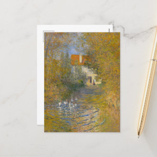 Postal Festiva El ganés de Claude Monet