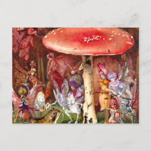 Postal Festiva El intruso John Anster Fitzgerald