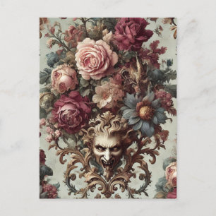 Postal Festiva 🌺 El motín a florecer - Victoria gótica