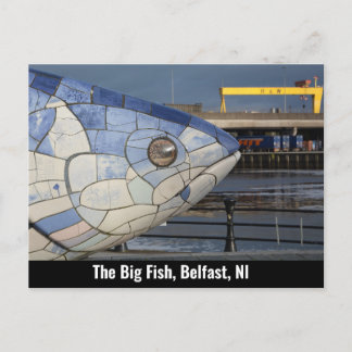 Postal Festiva El pez grande, Belfast, Irlanda del Norte, Reino U
