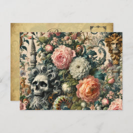 Postal Festiva El relicario de los sueños rotos - victoriano góti