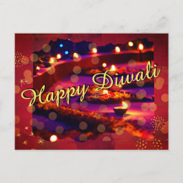 Postal Festiva El saludo de temporada Diwali