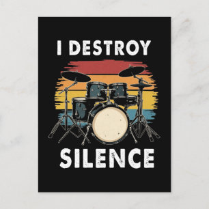 Postal Festiva El tambor que destruyo el tambor de silencio