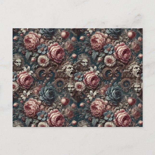 Postal Festiva 🩸 El Tres Cristo de Ypsilanti - Gótico (Anverso)