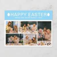 Elegante familia moderna de Bendición de Pascua Ci