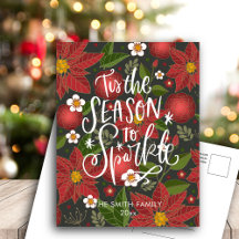 Elegante Moda de escritura moderna con flores de P