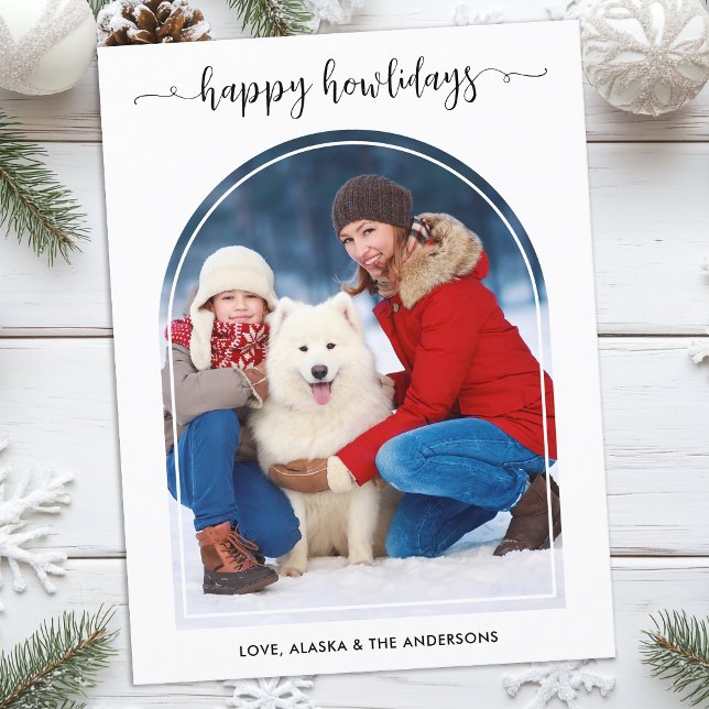 Postal Festiva Elegante Navidades de perro arca Personalizado Mas (Subido por el creador)