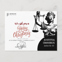 Elegantes saludos legales para clientes y asociado