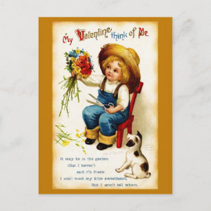 Postal Festiva Ellen H. Clapsaddle: Valentine Boy